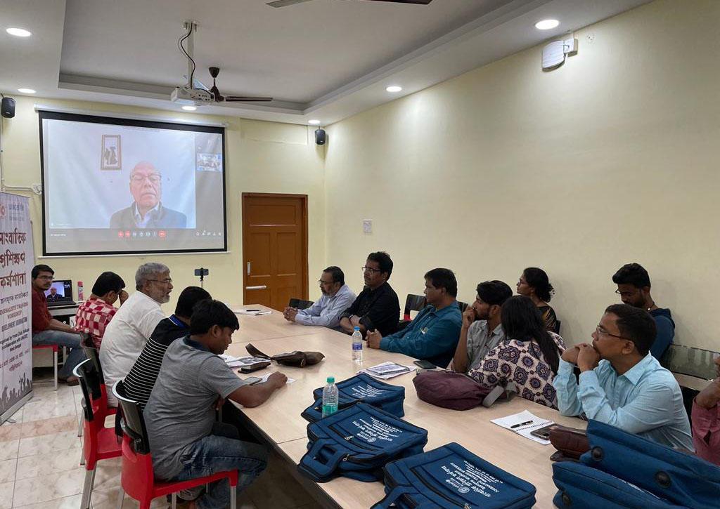 Journalists' Training Workshop Santiniketan, Mar 2022